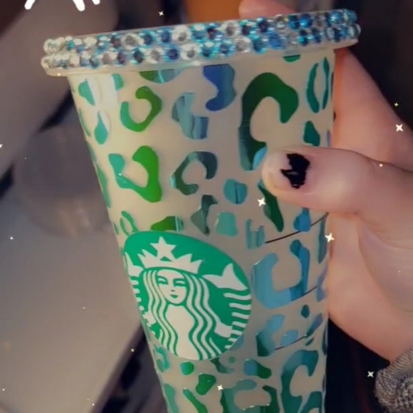 Custom Holographic Statbucks Cold Cup - Picture 5 of 6
